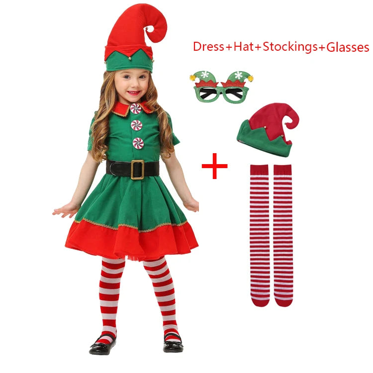 Christmas Kids Clothes Costume
