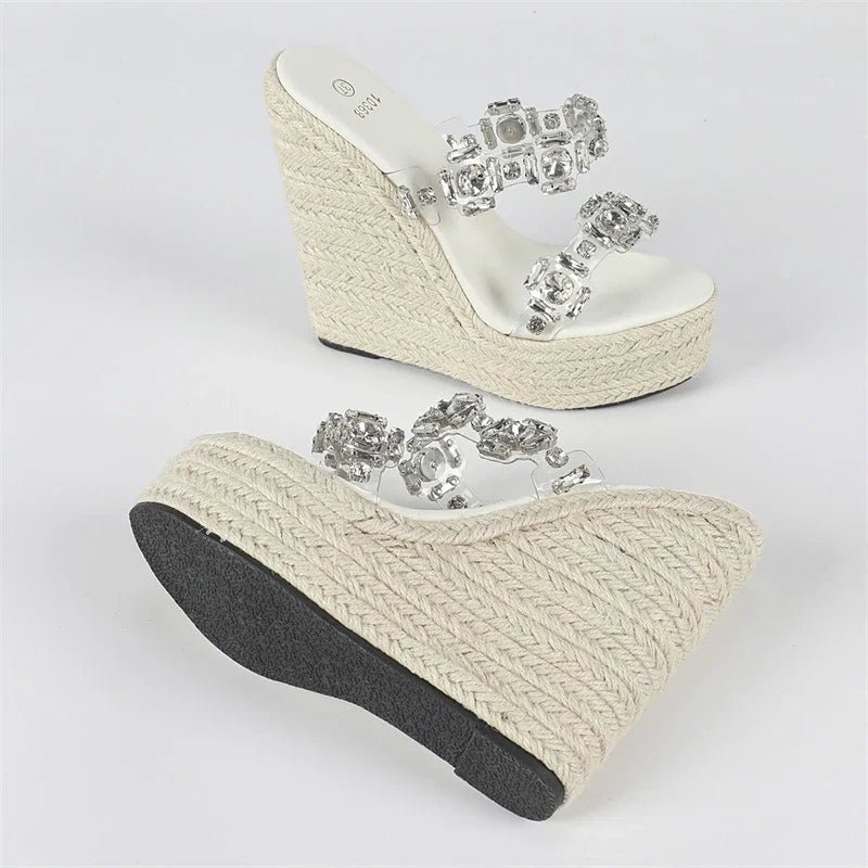 Crystal Diamond Heels