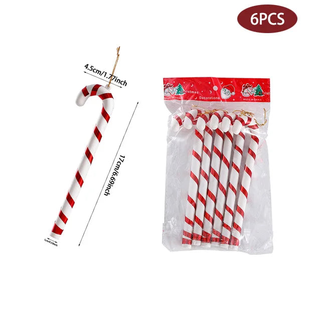 Christmas Decoration | Red Christmas Candy Canes