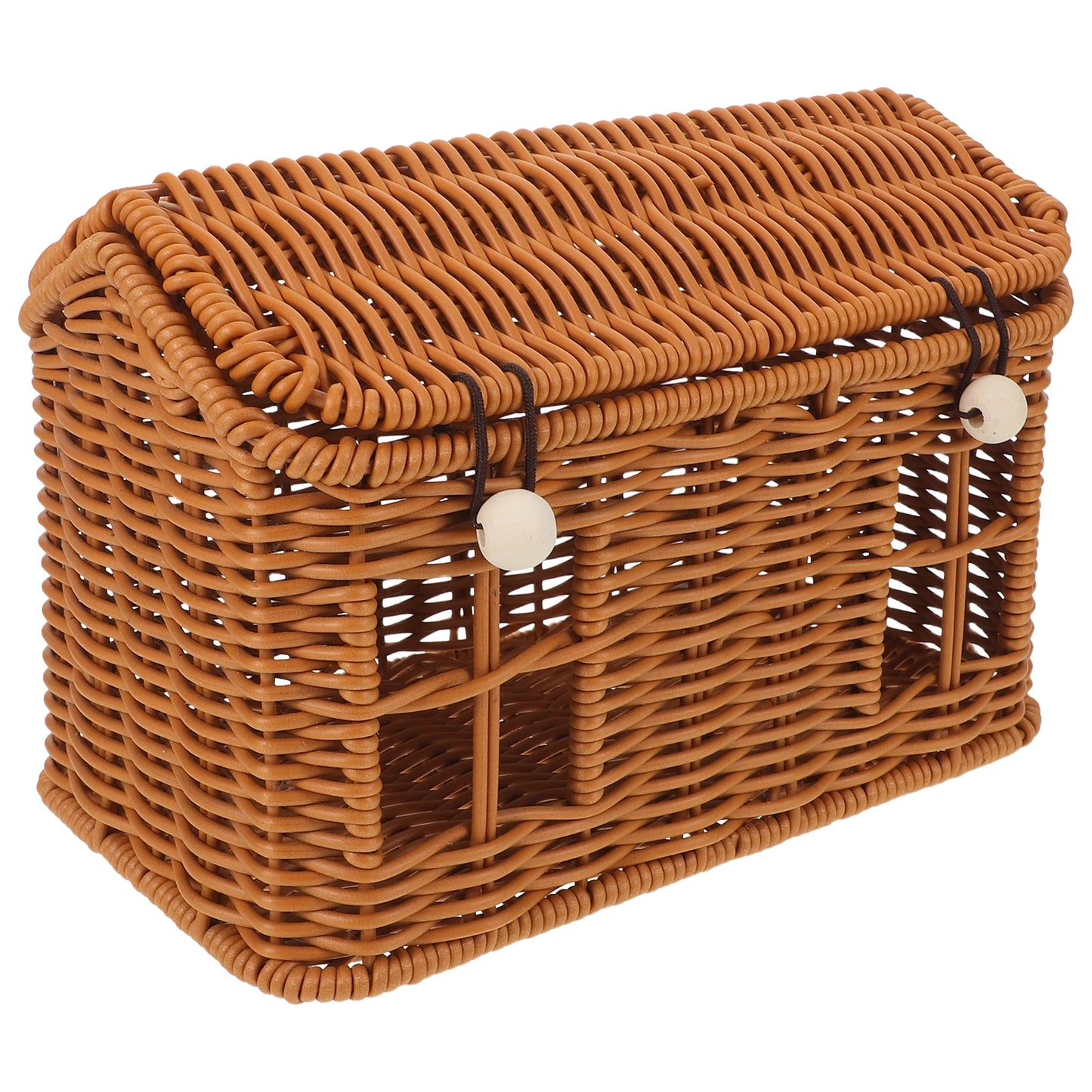 Christmas House Shaped Candy Basket | Festive Snacks Decorative Storage Basket | Holiday Table Decoration