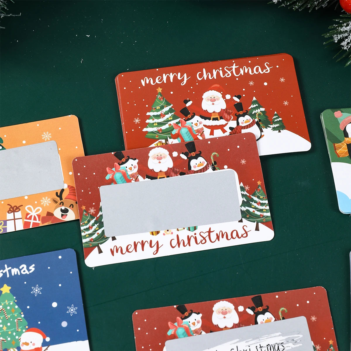 Christmas Scratch Cards | Merry Christmas Decorations for Home | Surprise Gifts
