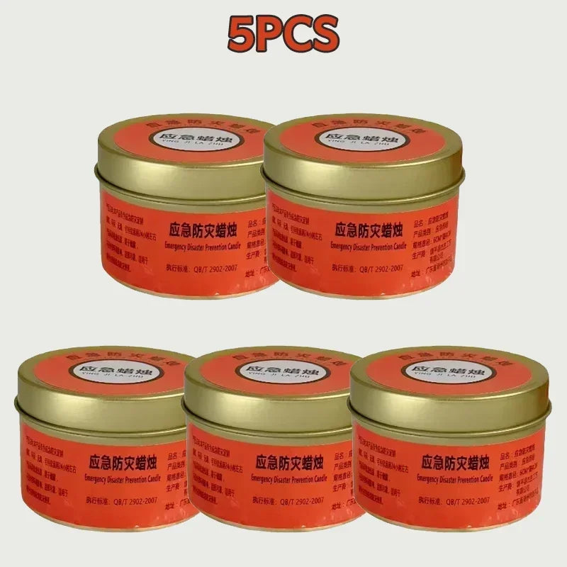 Emergency Candles for Household Power Outages Windproof Smokeless