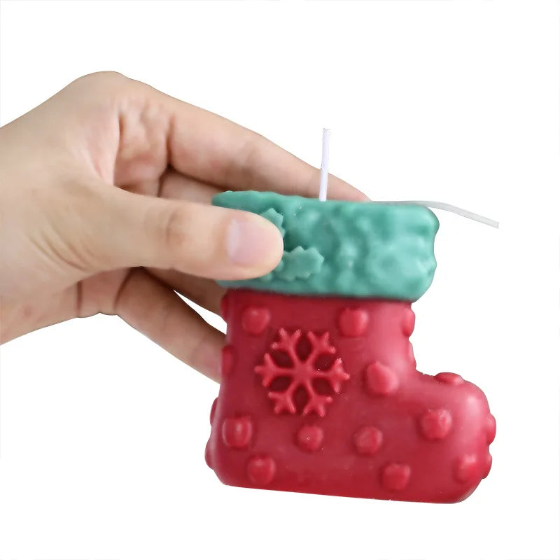 New Christmas Socks | Aromatherapy Candles | Christmas Candles | Handheld Gifts | Romantic Fragrance