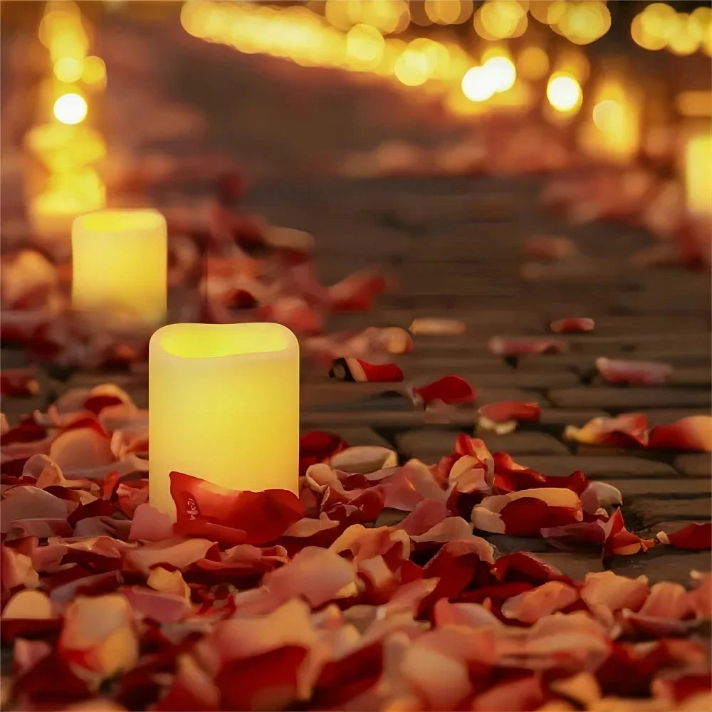 LED Candle 24Pcs/Set Flameless | Christmas Decor Candle Light