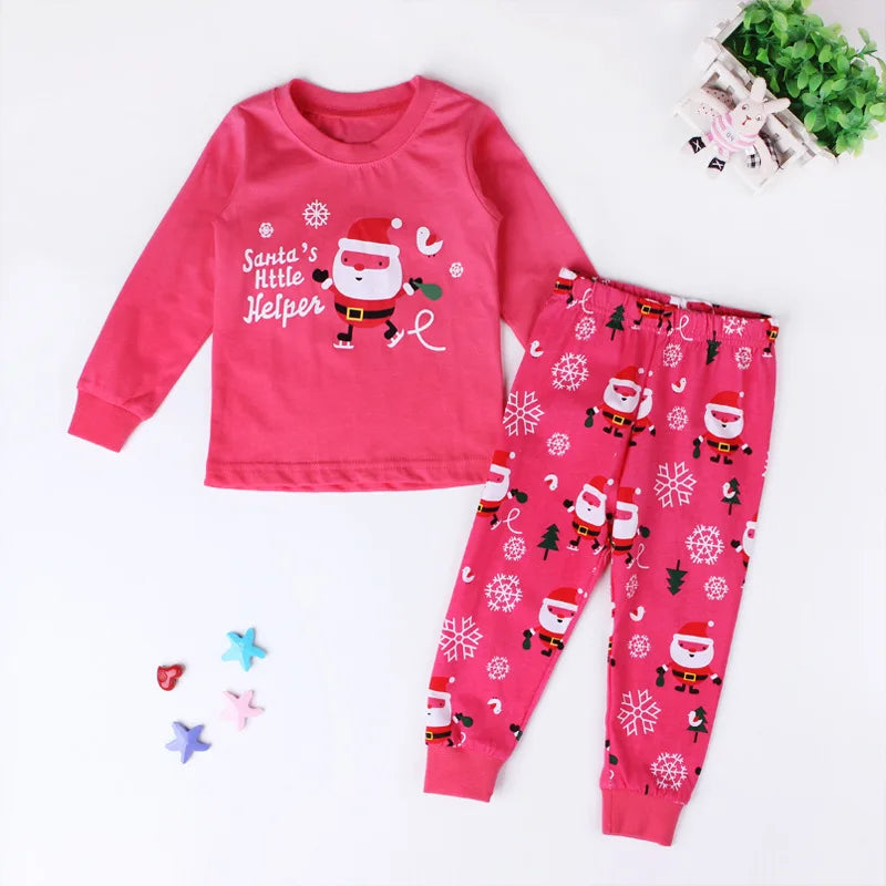 Christmas Pyjama 2pcs Set | Children Sleepwear Sets