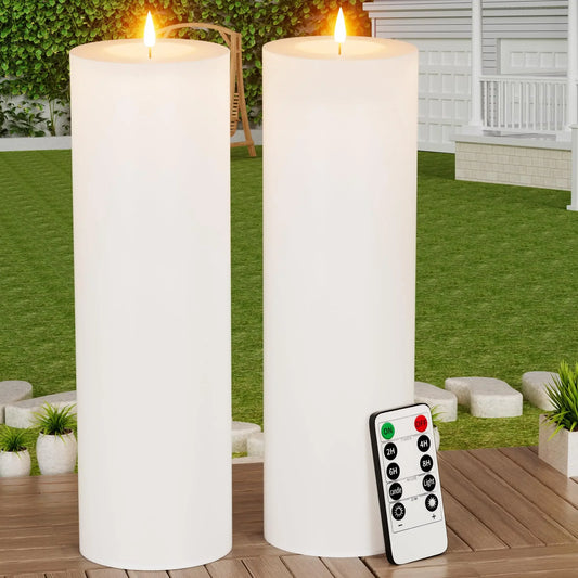 LED Large Electronic Waterproof LED Candle | Christmas Candle