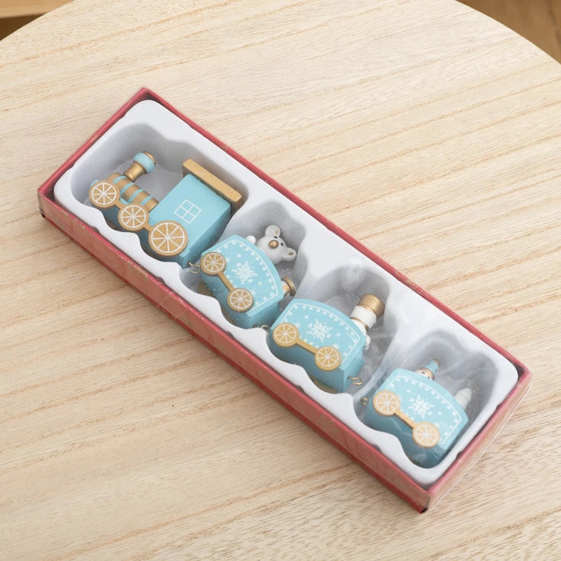 Christmas Wooden Train
