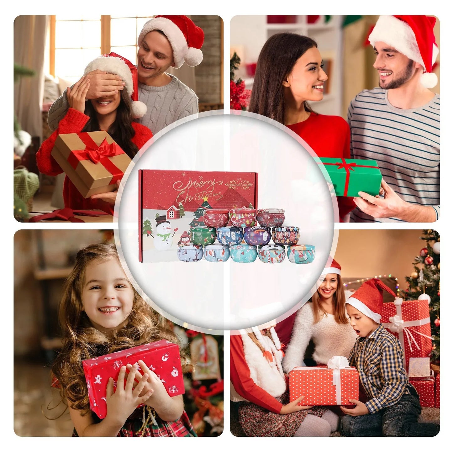 Christmas Candle Gift Set