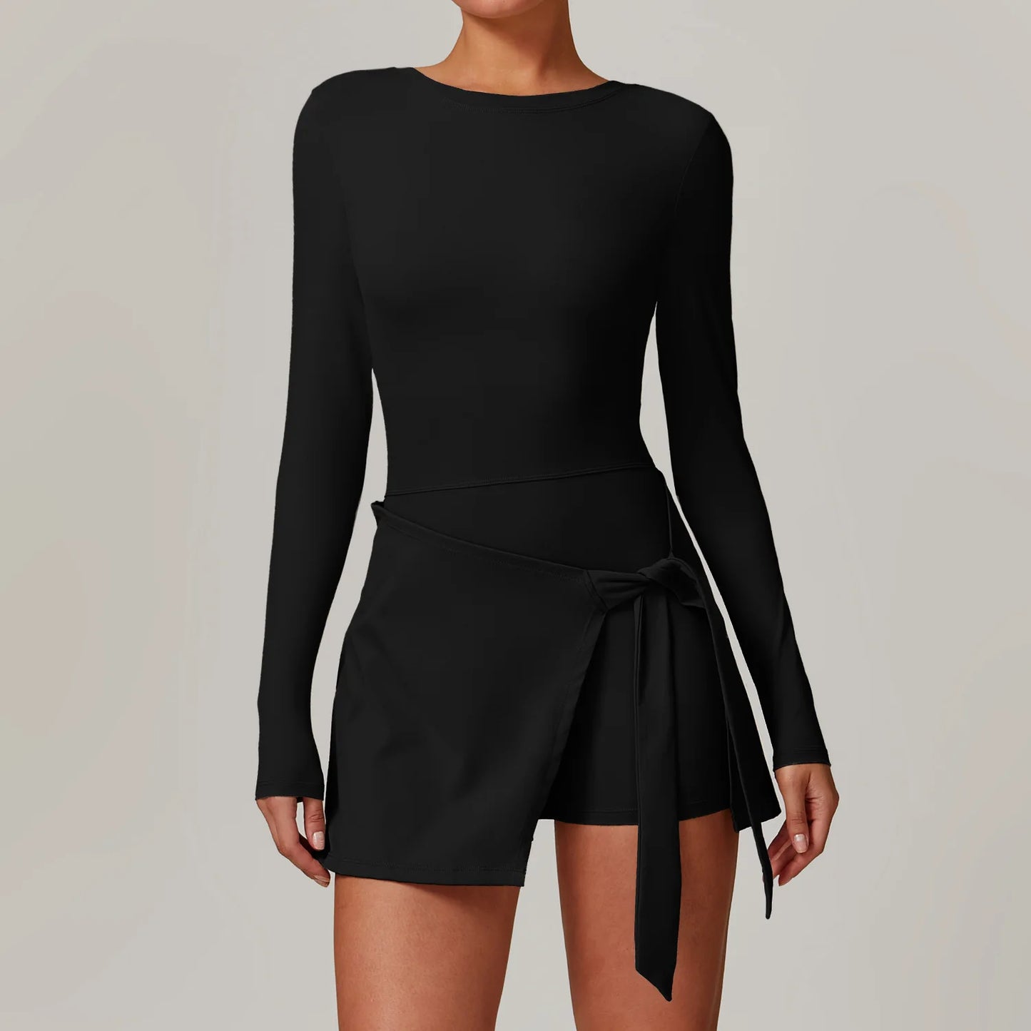 Sports Jumpsuit Long Sleeved
