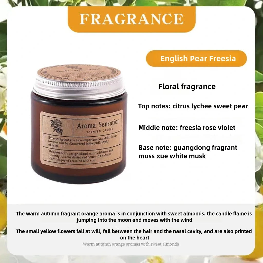 Scented Candles | Smokeless Soy Candle | Essential Oil Aromatic Candle