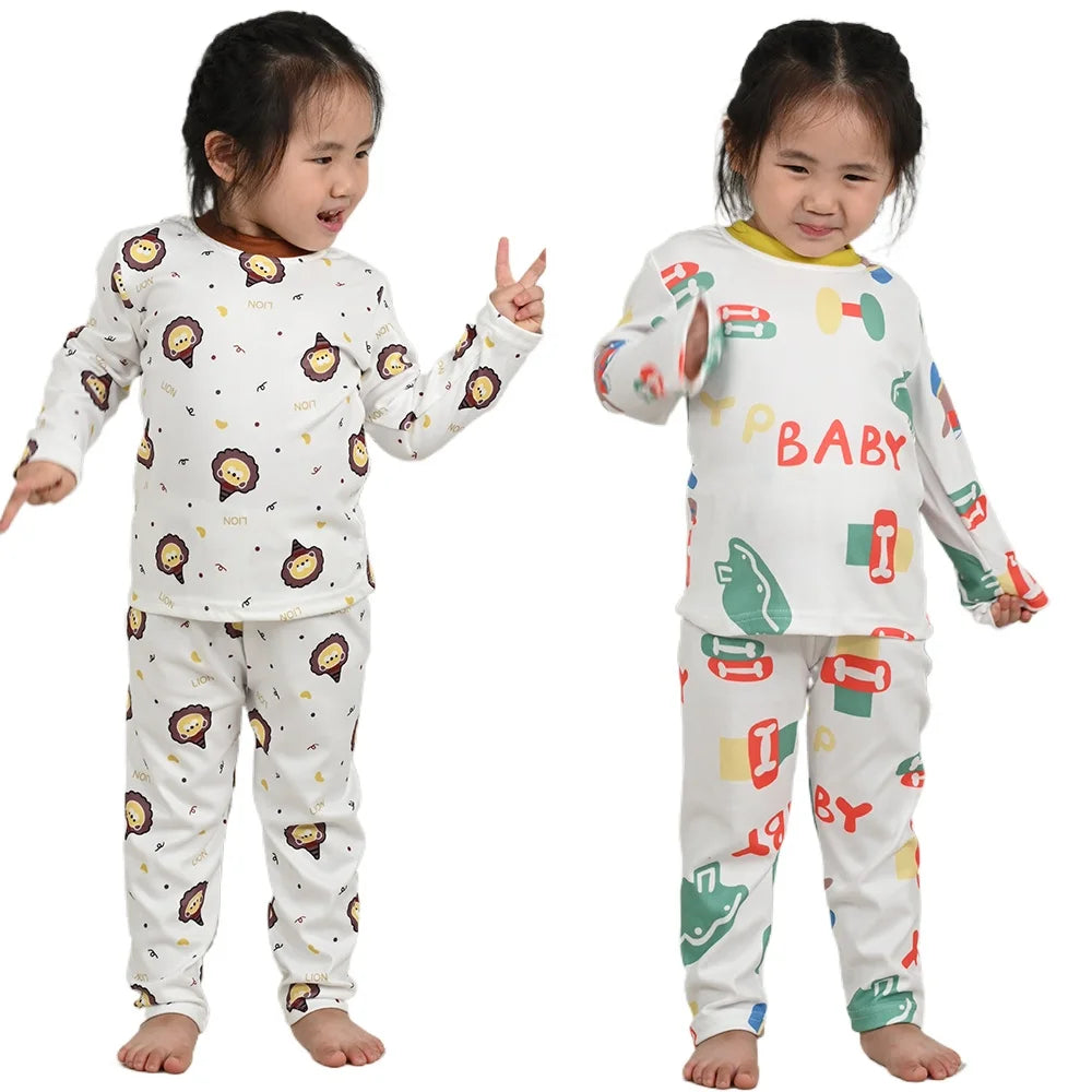 Children Cotton Pyjama 2Pcs Set