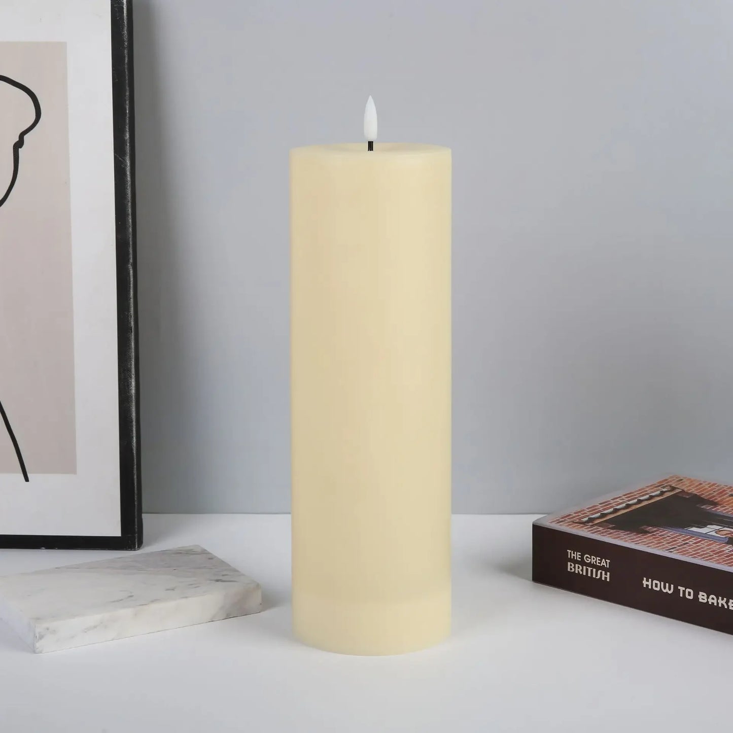 LED Large Electronic Waterproof LED Candle | Christmas Candle