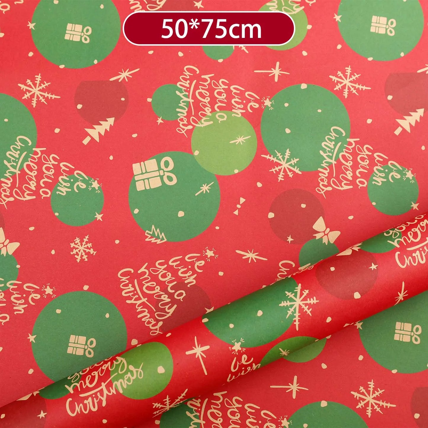 Christmas Kraft Wrapping Paper