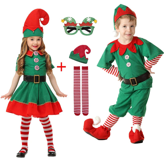 Christmas Kids Clothes Costume