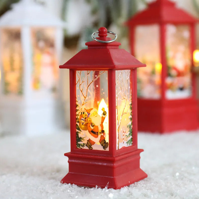 Christmas Candelabra Lamps Decoration