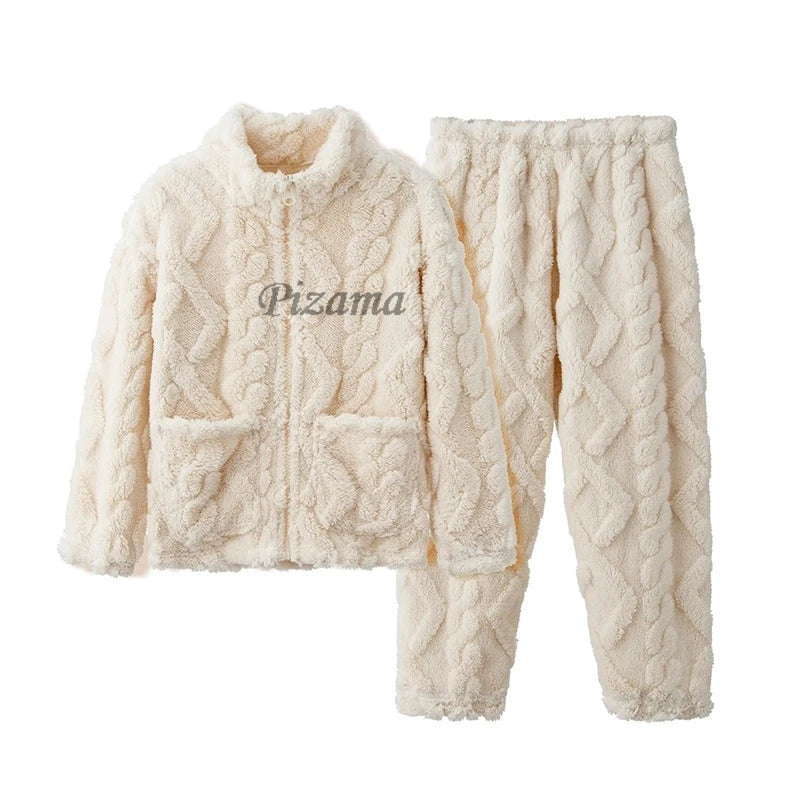 Winter Warm Pyjama Sets Kids Clothing Sets