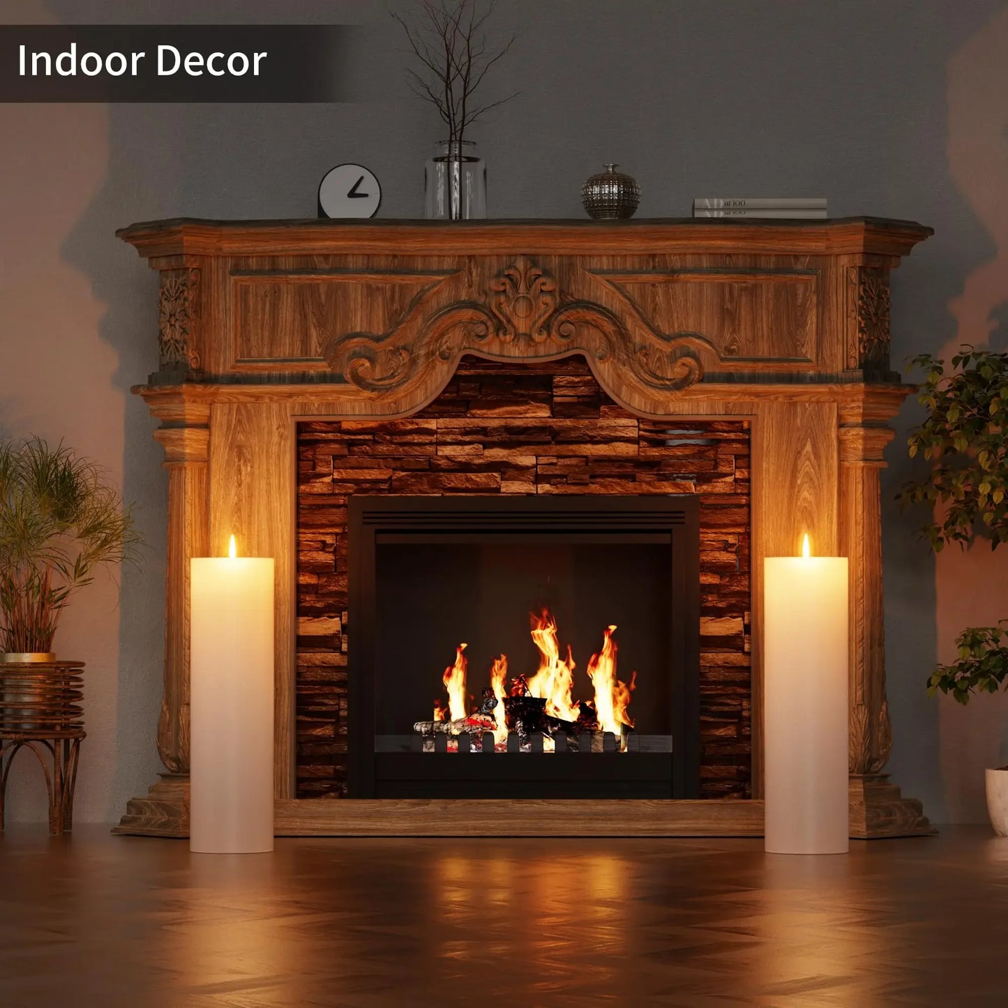 LED Large Electronic Waterproof LED Candle | Christmas Candle