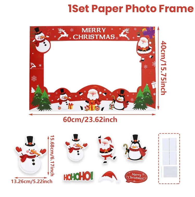 Christmas Photo Frame | Merry Christmas Decorations for Home Party