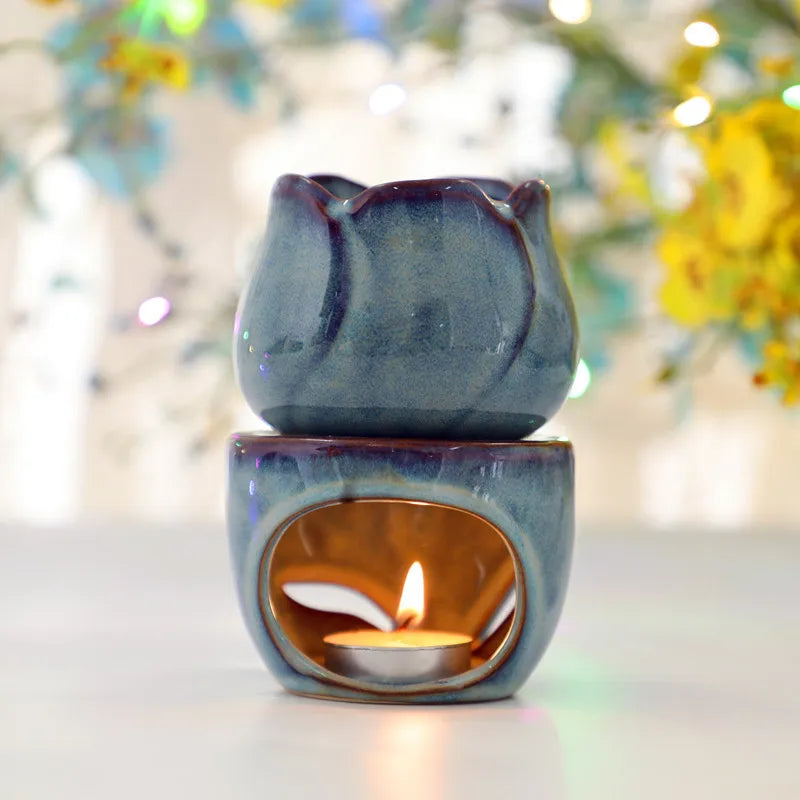 Ceramic Essential Oil Incense Burner | Candle Oil Incense Burner