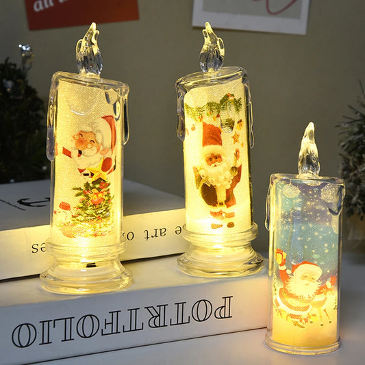 LED Candle Christmas Decoration