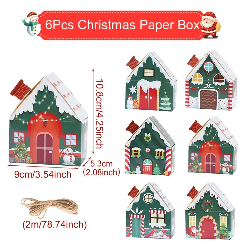 Christmas Paper Box | Merry Christmas Decorations