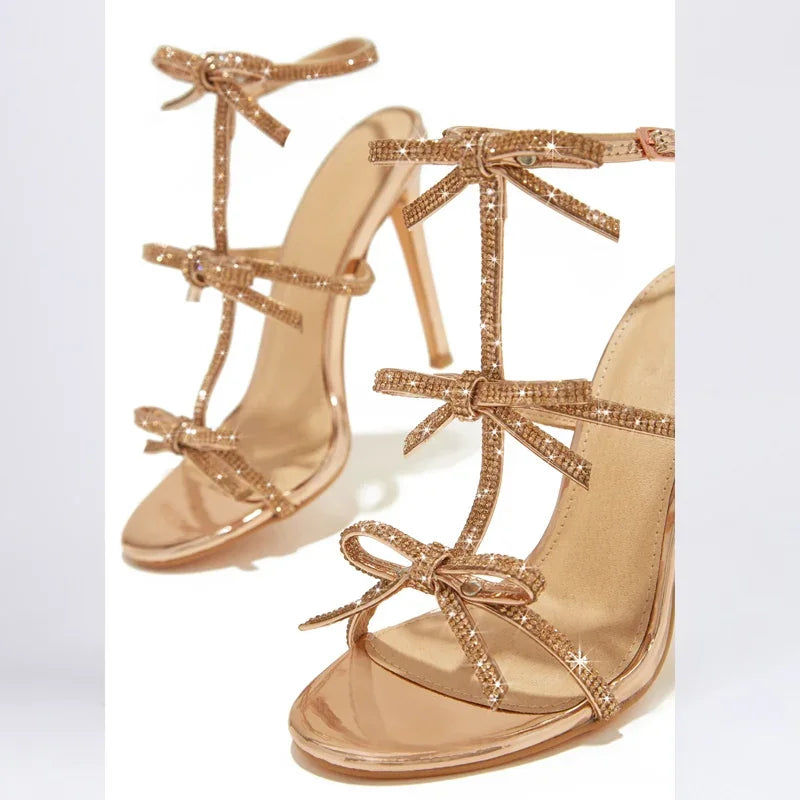 Crystal Thin High Heels