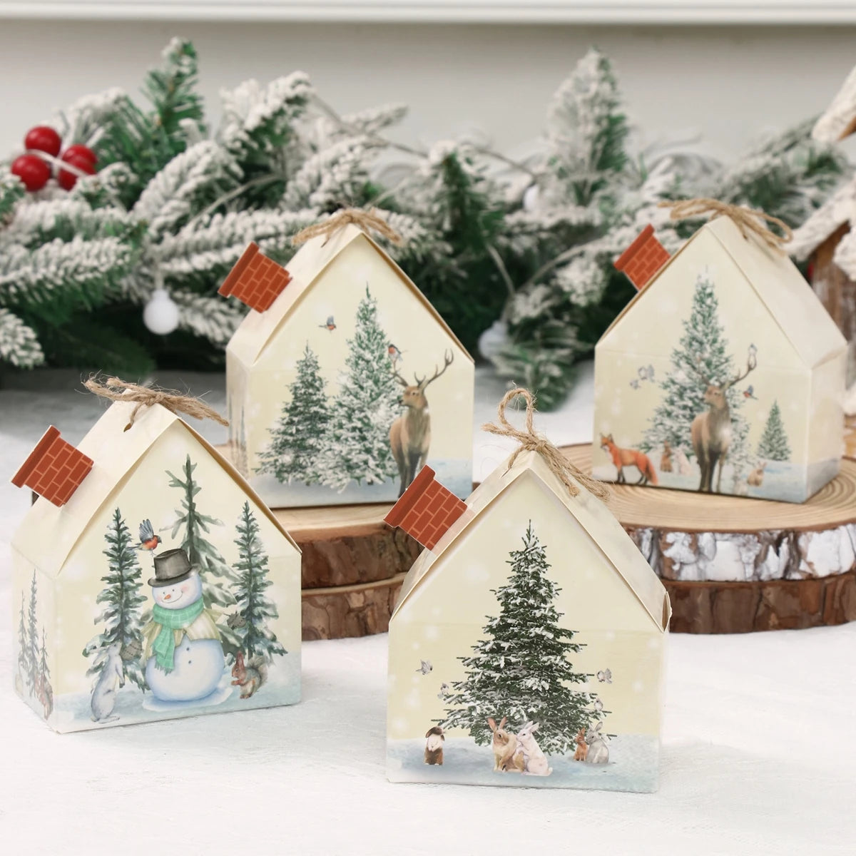 Christmas Paper Box | Merry Christmas Decorations