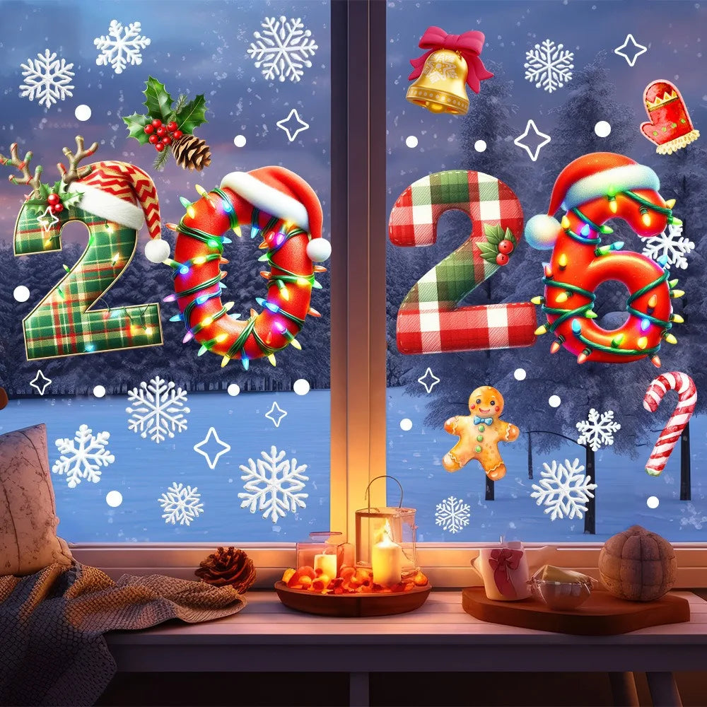 Christmas Window Stickers | Christmas Wall Sticker