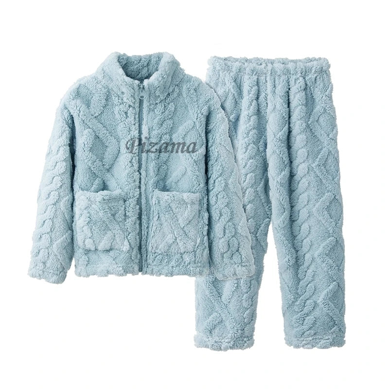 Winter Warm Pyjama Sets Kids Clothing Sets