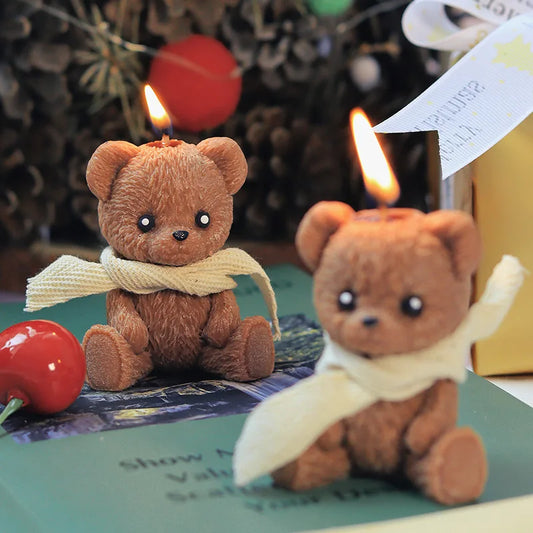 Christmas Bear Candles | Aromatic Candles