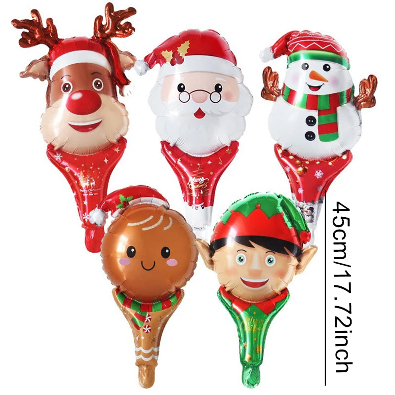 10PCS Christmas Balloons Decoration