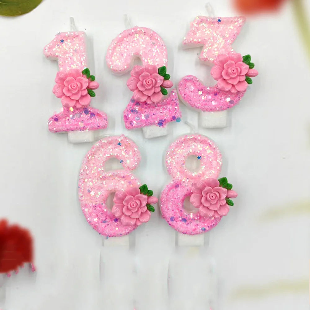 Number Birthday Candle Decoration