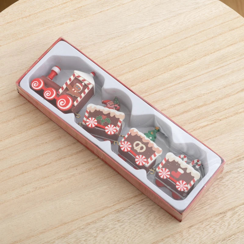 Christmas Wooden Train