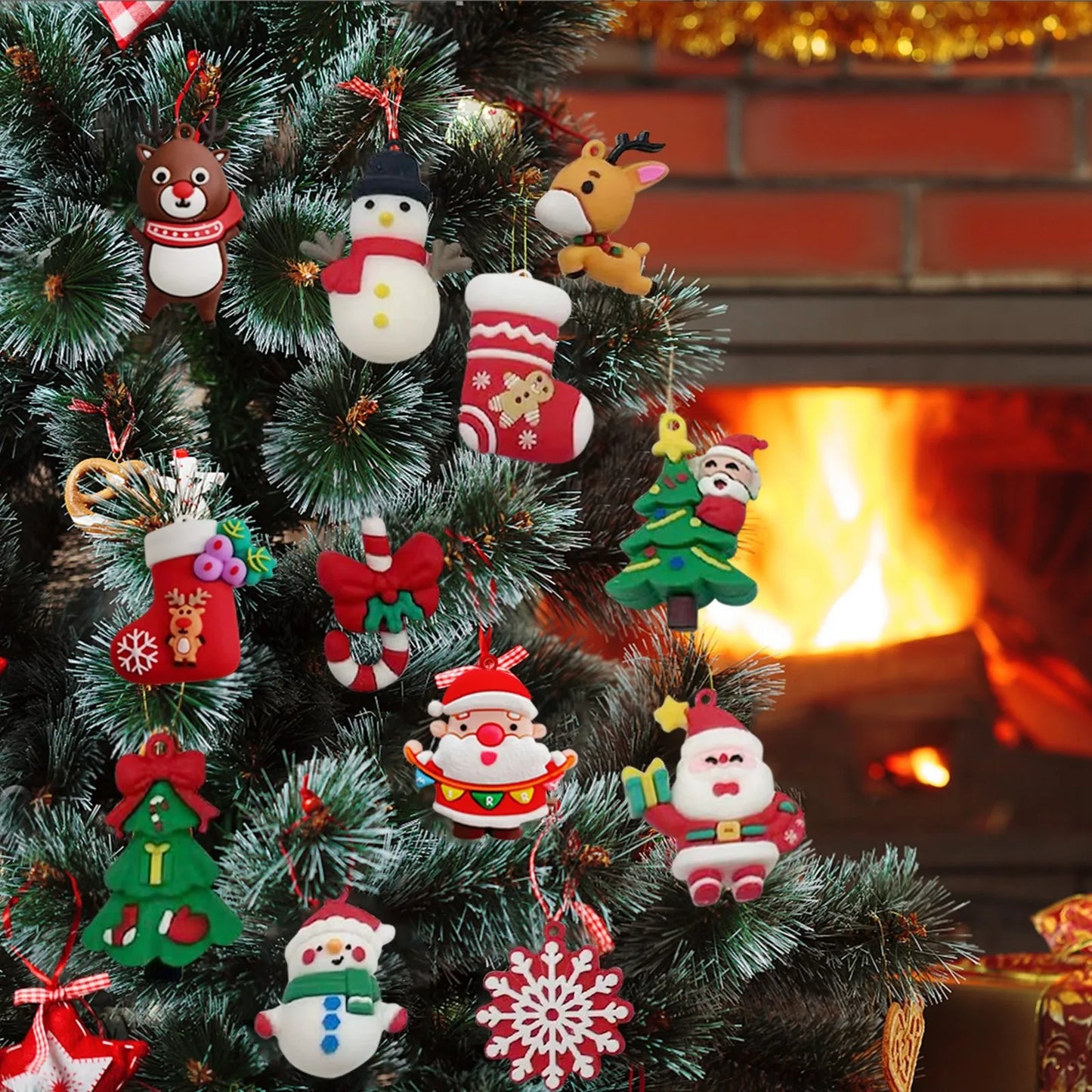 24 Christmas Holiday Gnome Countdown Calendars | Countdown Holiday Party Toys Set for Kids/Adults Gifts Toys Supplies