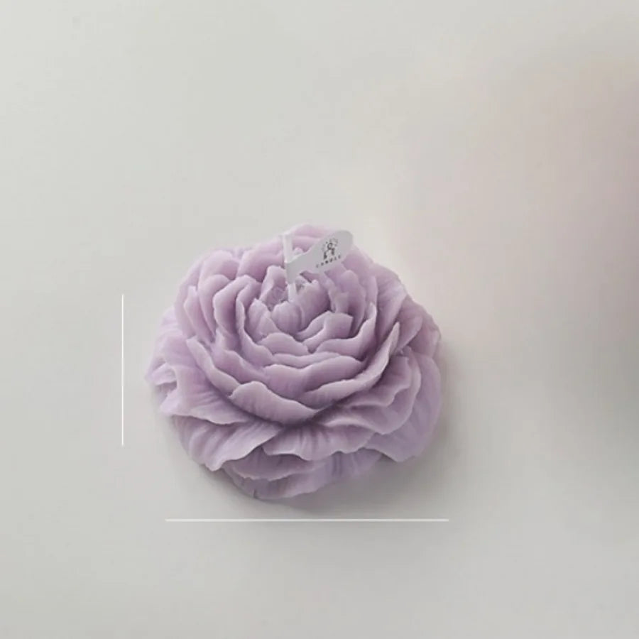 1pc Handmade Flower Shaped Candle with Long Lasting Fragrance