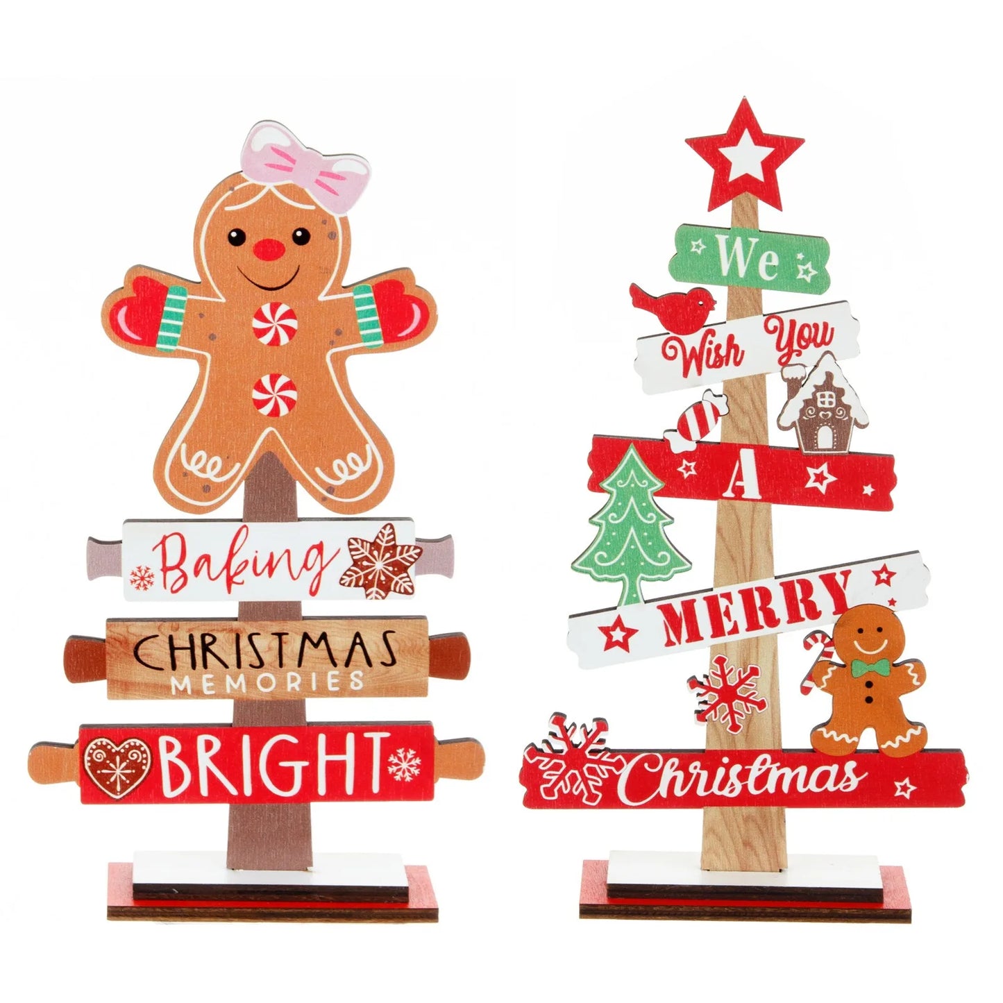 Christmas Wooden Creative Xmas Tree