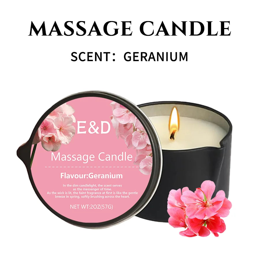 Massage Candle | For Meditation | Yoga | SPA | Bedroom Nighttime | Aesthetic Home & Desk Decor