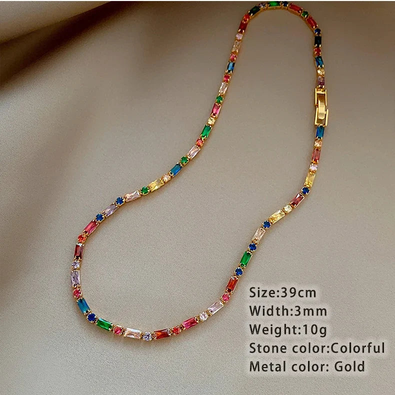 Colourful Zircon Jewellery Sets