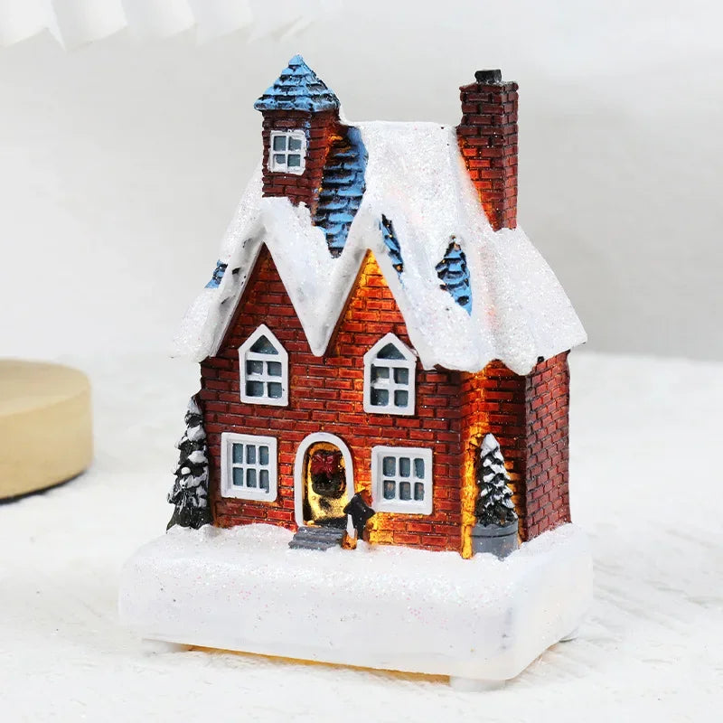 Christmas Decoration LED Snow House