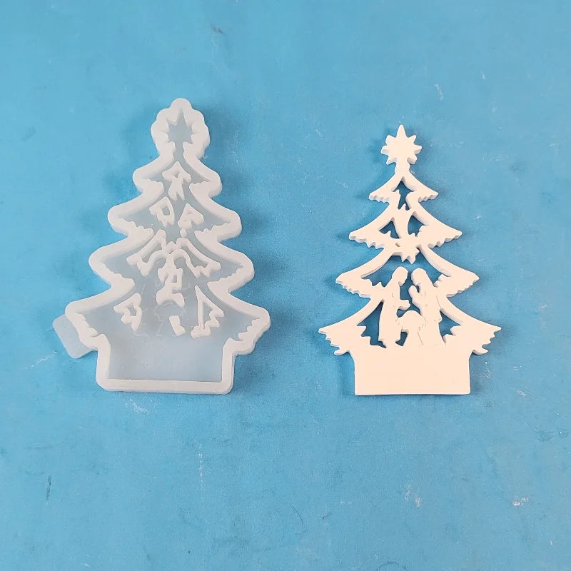 Jesus Prayer in Christmas Tree Decoration