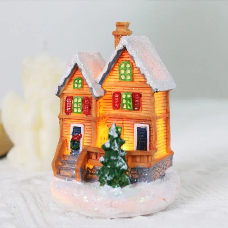Christmas Decoration LED Snow House