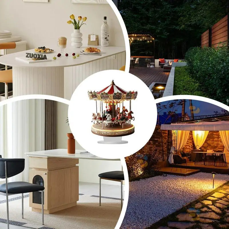 2D Christmas Scene festival Home Decoration