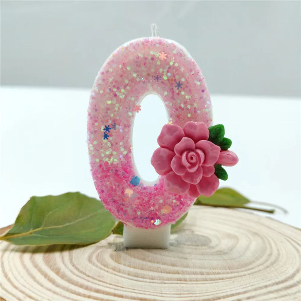 Number Birthday Candle Decoration
