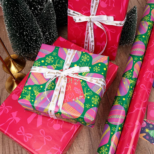Christmas Kraft Wrapping Paper