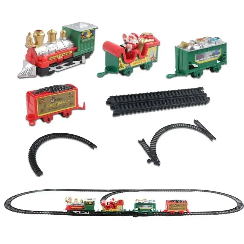 Christmas Tree Train Set