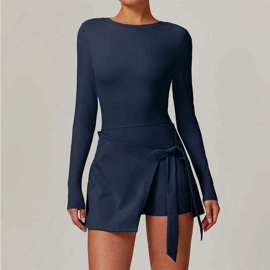 Sports Jumpsuit Long Sleeved