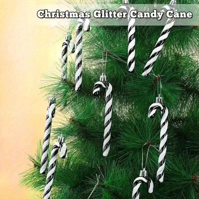 Christmas Acrylic Candy Canes Set