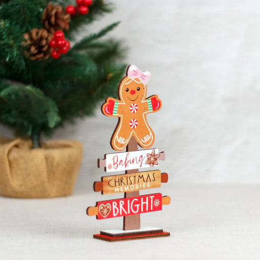 Christmas Wooden Creative Xmas Tree