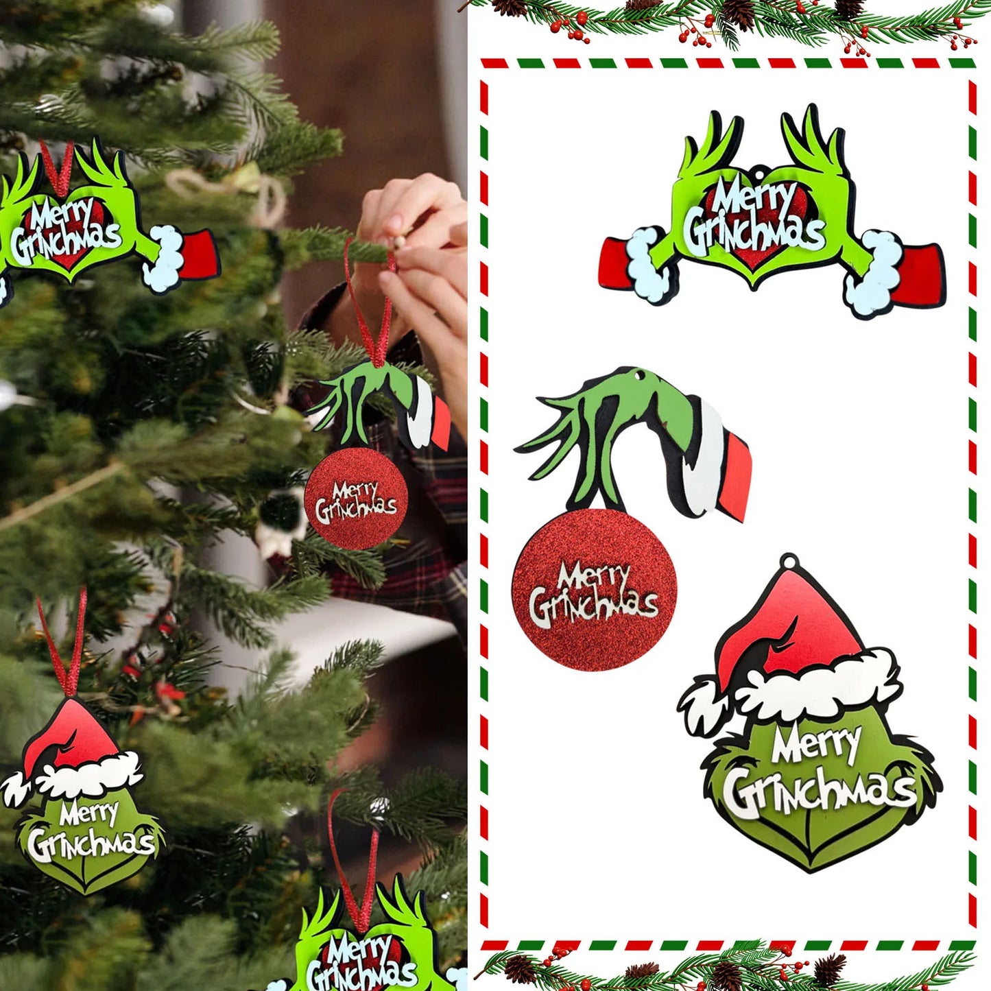 Grinch’s Christmas Tree Decorations,