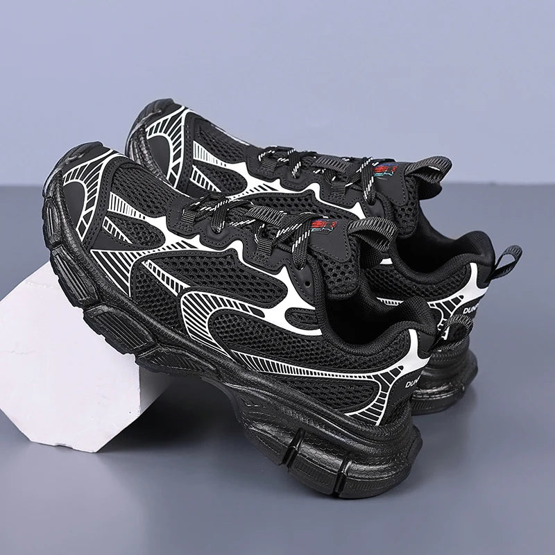 Unisex Lightweight Breathable Sneakers – Anti-Slip Outdoor Running & Walking Sports Shoes